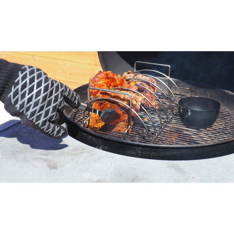 Ensemble de 6 outils à griller en acier inoxydable Pitmaster King