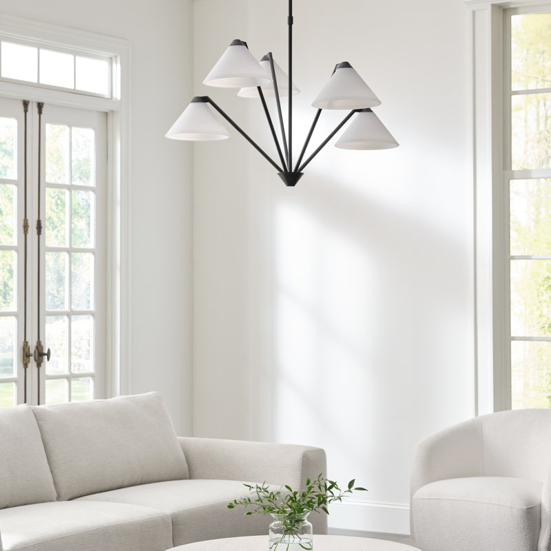 Grand lustre Werley de Génération Lighting , Nuit noire