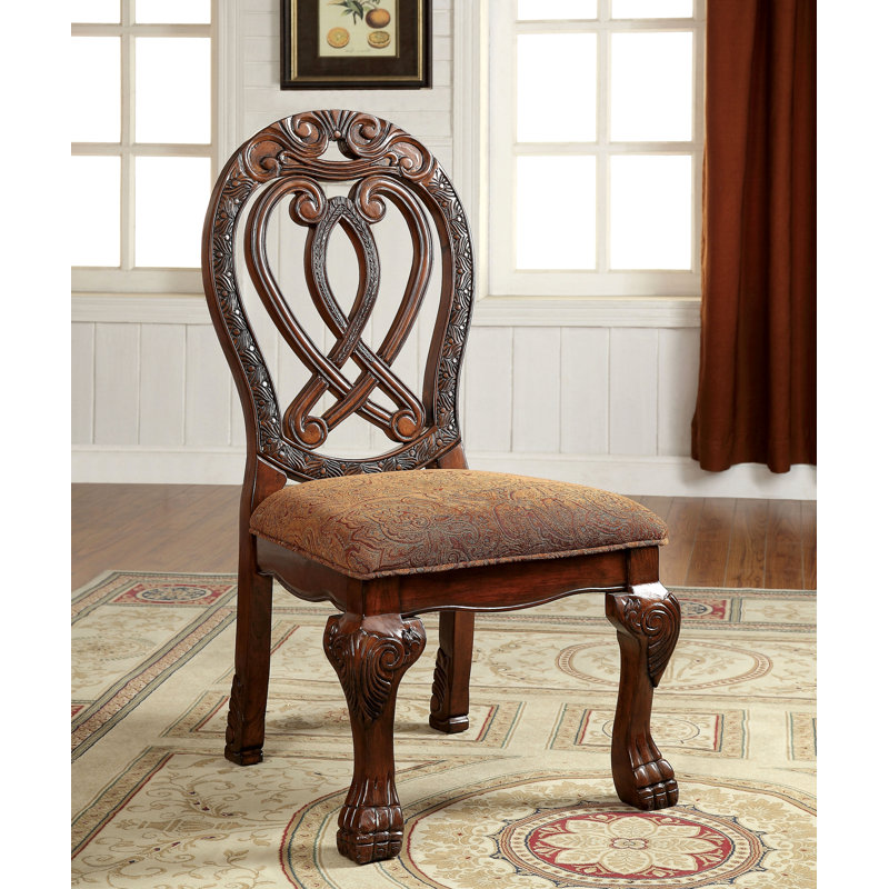 Chaise d'appoint Dolores Arline, Cerisier