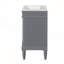 Meuble-lavabo moderne de 18 pouces avec lavabo, conception peu encombrante et rangement durable pour les petites salles de bain-1953937547