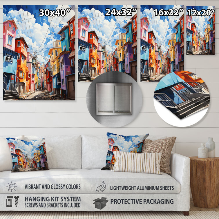 Winston Porter Surrealism City I On Metal Print - Wayfair Canada