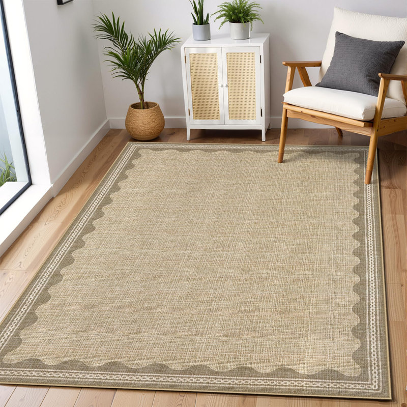 Area Rug, Rectangle 200 x 290 cm, Tan