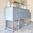 Retro Blue Solid Wood Accent Cabinet