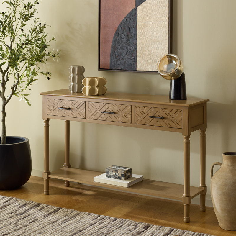 Chupp 47.25" Console Table, Desert Brown