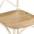 Cross Chairs Solid Mango Wood-64057524-12651984
