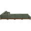 Canapé modulaire rembourré en tissu de chenille 167,75 po Turin-486710595-486710593