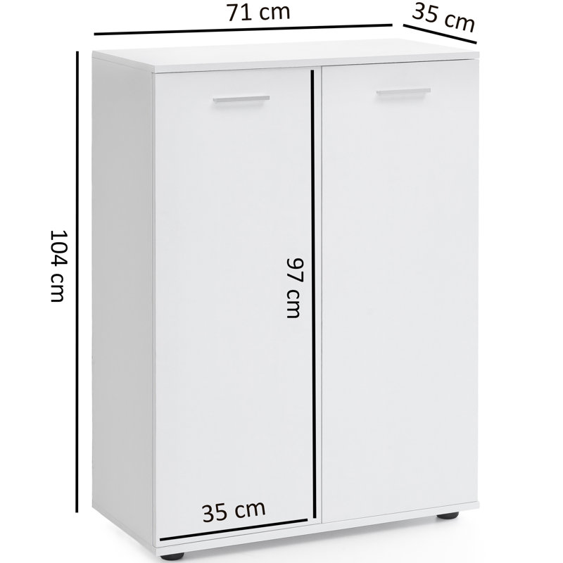 Figaro 71cm W Chest of Drawers, White