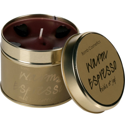 Warm Espresso Scented Jar Candle