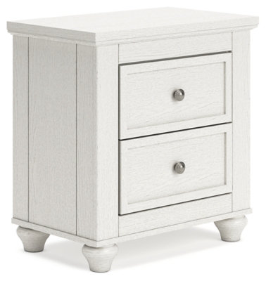 Grantoni 2 - Drawer Nightstand in White