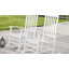 Chaise berçante d'extérieur en bois Cheridwen-1824802675