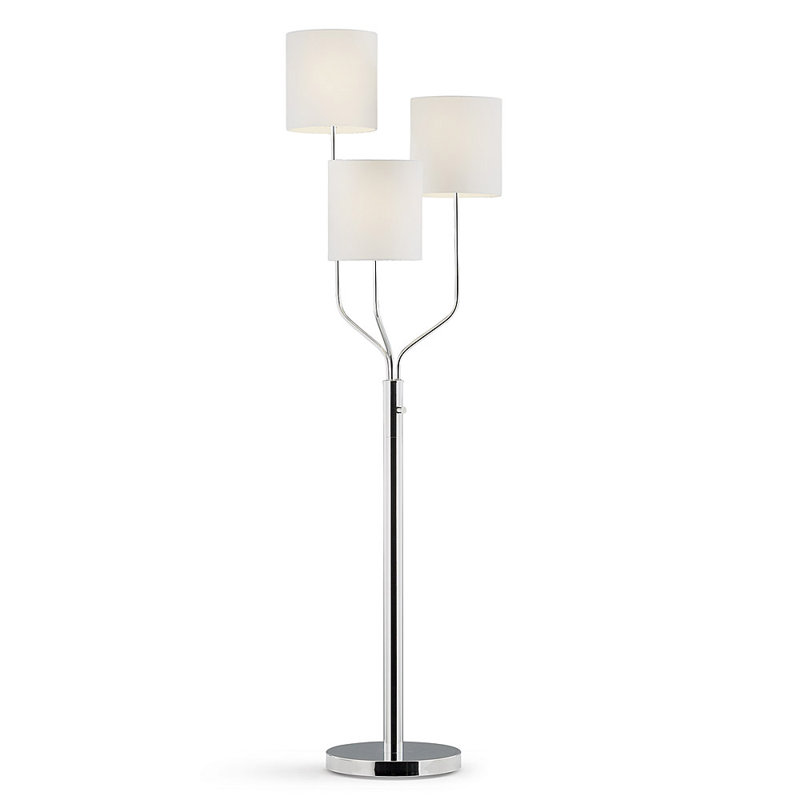 Eiler 68'' Chrome Tree Floor Lamp
