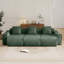 Streamlined French Edge Piping Modular 3-Seat Velvet Boneless Sofa with Throw Pillows-130023795-130023792
