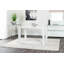 Scottsmoor Modern White Dining Table With 4 Luxury Faux Leather Dining Chairs-350520436-269714074
