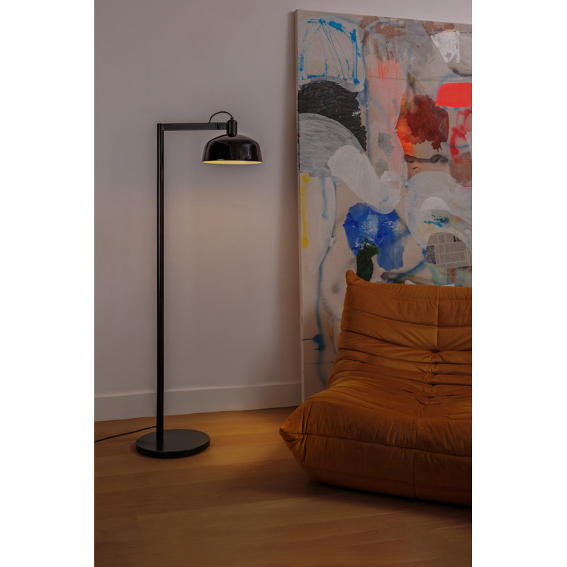 Tatawin Floor Lamp, Gloss Black