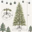Arbre de Noël artificiel complet 6 pi avec lumières DEL et base en métal, arbre complet 612 pointes, décoration de Noël