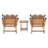 Alois Chaise Lounge Set with Cushion and Table-889713920-882484814