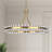 Jackeline 8-Light 24''W Modern & Classic Wagon Wheel Silhouette Chandelier with Crystal Accents-424198497-436147372