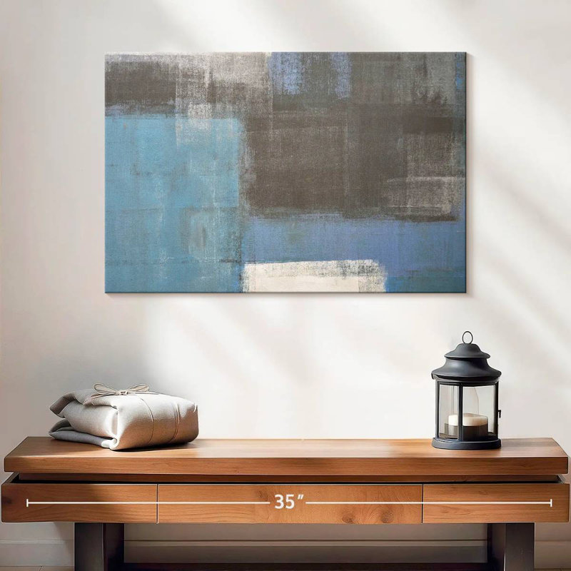 Avery Blue Gray Abstract