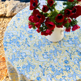 La Mer Handmade Floral Tablecloth