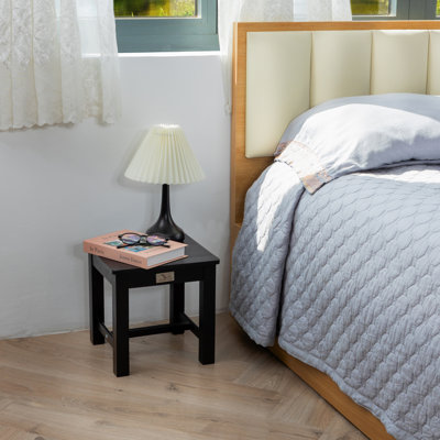Tabouret d'appoint en bois d'acacia massif
