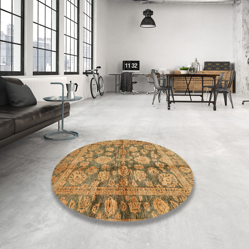 Tapis abstrait moderne 692, Rond 4 pi
