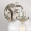 Kelli Steel Armed Sconce