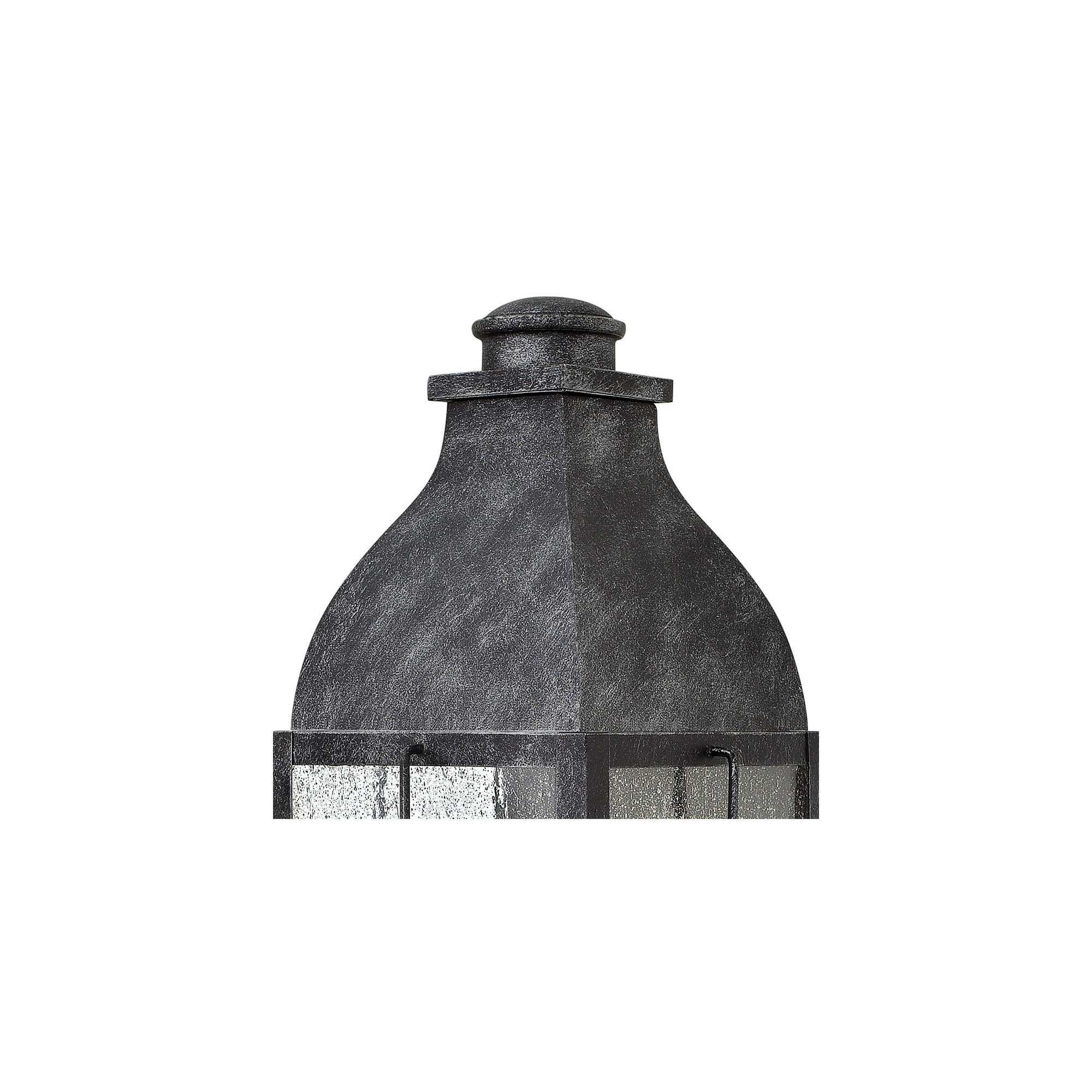 Bingham 3-Light Outdoor Wall Lantern, Graystone, Integrated LED