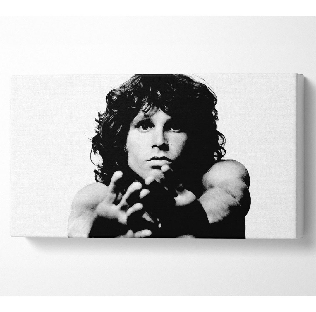 The Doors Jim Morrison Wide - Wrapped Canvas Kunstdrucke