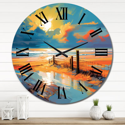 Metal Wall Clock