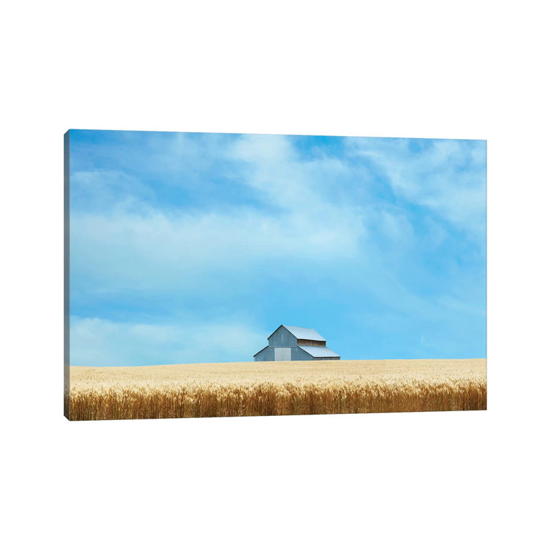 Barn Scene IX by James McLoughlin - Wrapped Canvas Print, 20.32cm H x 30.48cm W x 1.905cm D