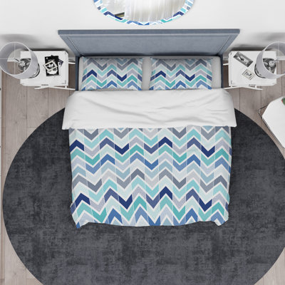 Modern & Contemporary Geometric Shapes Duvet Cover