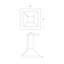 Pi 1 - Light LED Chandelier-467018333