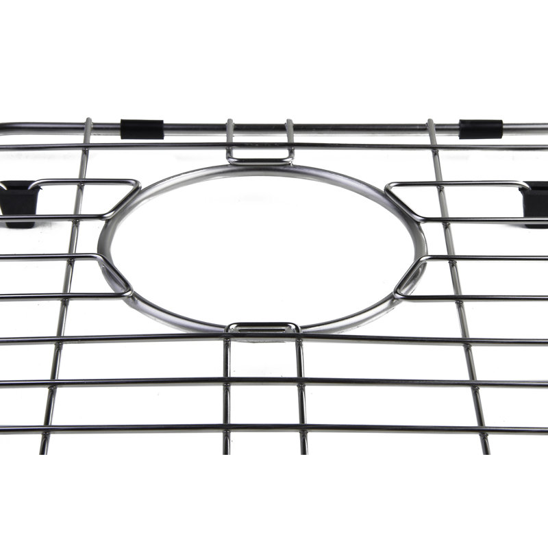 Grille d’évier de cuisine sur le côté droit 14 po x 15 po