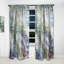Panneau de rideau simple semi-diaphane avec passe-tringle Linen-71738913