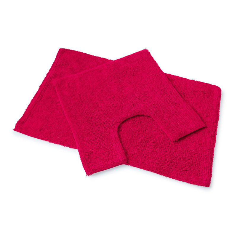 Cotton Non-Slip Set, Deep Red