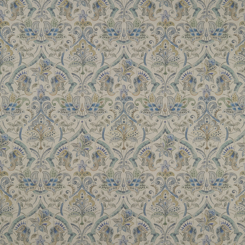 Country Garden Rosalie Fabric, Mineral