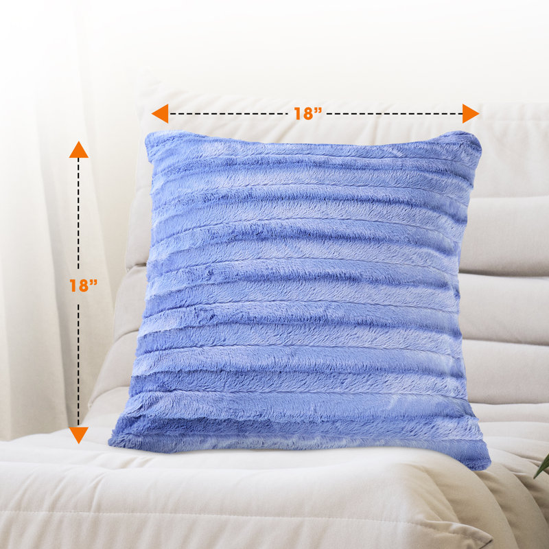 Housse et insert de coussin carré FRBIN, H 18 po x l 18 po, Veri Peri