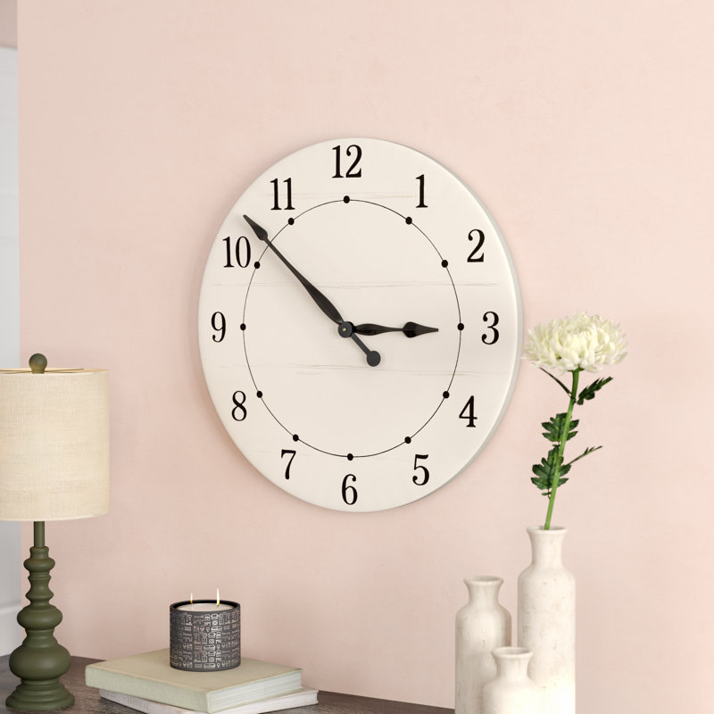 Très grande horloge murale Brassfield, Petit