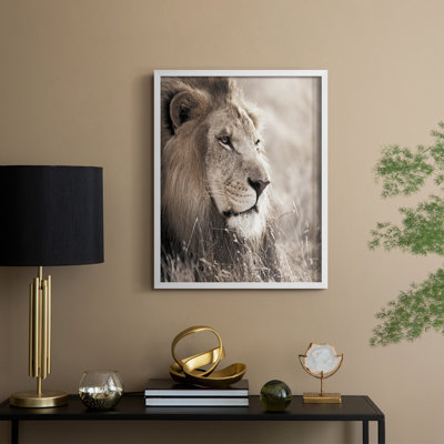 Leo Framed Print - Solid Wood