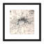 Map Crown 1930 London City England 1660 Plan Chart - Single Picture Frame Painting