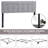 Annett Upholstered Linen Panel Headboard
