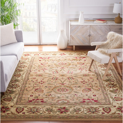 Lyndhurst Oriental Area Rug In Beige / Ivory