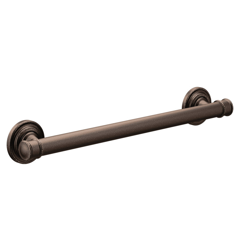 Belfield Bathroom Grab Bar, Chrome, 3.25" H x 18" W x 2.87" D