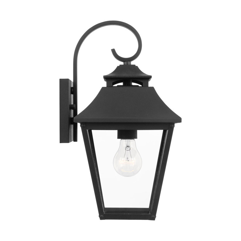 Galena 1 - Light Outdoor Wall Lantern, 16" H x 8" W x 9.25" D