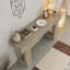 Console en bois pour canapé d'entrée-830898072