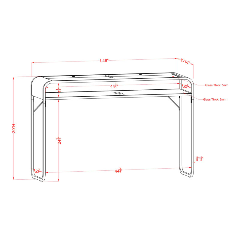 Ensemble de tables basses 3 pièces Camareon