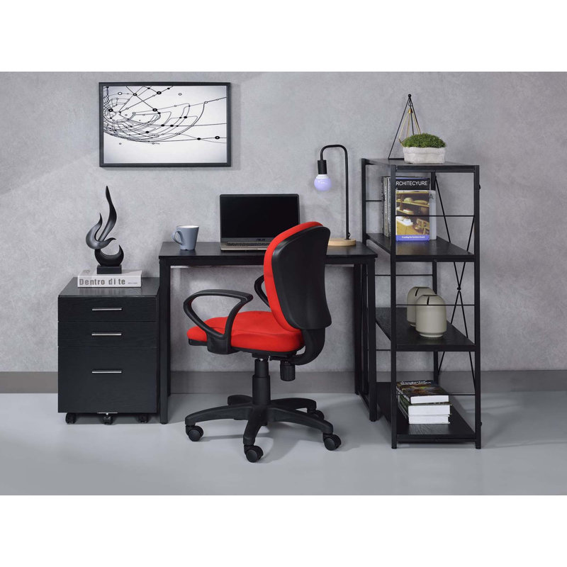 Bureau d'écriture Fey, Noir, H 28 po x l 35 po x P 18 po