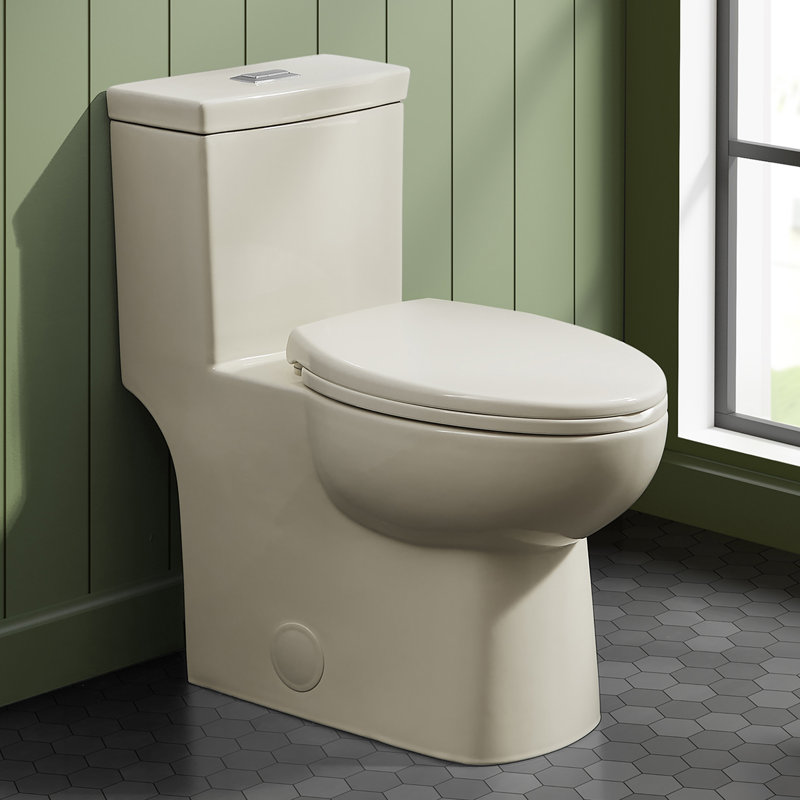 Classe One-Piece Toilet, Top, Bisque