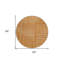 Tapis rond 8 po