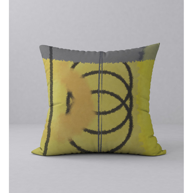  Magnifique housse de coussin décoratif carré et insert, H 18 po x l 18 po